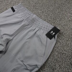 NEW Under Armour‎ Pants Womens L Gray Performance Drawstring Joggers Sweatpants